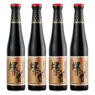 丸莊醬油 黑豆螺寶蔭油清, 420ml, 4瓶