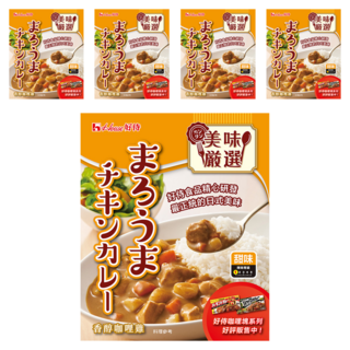 House 好侍 調理包 咖哩雞 日式咖哩口味 焙煎洋蔥搭配獨家研發的特製咖哩 口感溫順不膩口, 200g, 5盒