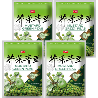 盛香珍 芥茉青豆, 240g, 4包