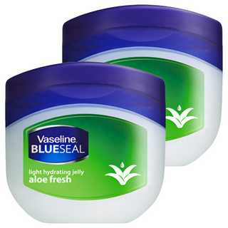 Vaseline 凡士林 潤膚膏 蘆薈, 質純溫和 滋潤保養 防止肌膚乾燥 保護嬰兒嬌嫩皮膚 任何年齡層適用, 100ml, 2罐