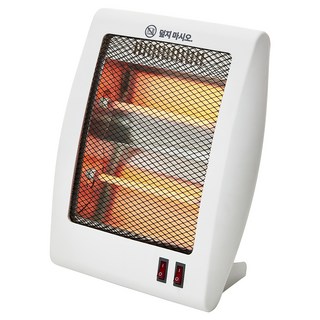 홈플래닛 2단 석영관 히터, NDF2216, 화이트