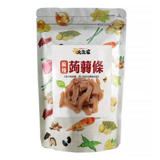 元氣家 高纖麻辣蒟蒻條，低卡低熱量，高纖高飽足，Ｑ彈耐嚼止飢, 200g, 1包