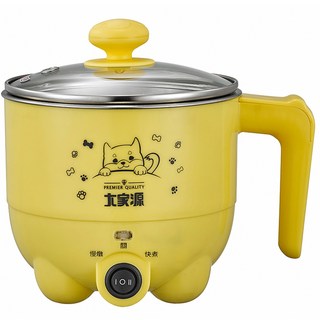 大家源 304不鏽鋼防燙美食鍋 1.0公升 雙重火力, TCY-291001