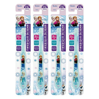 Skater 嬰幼兒軟毛牙刷 0-3歲, 冰雪奇緣 綠色, 1入, 4支
