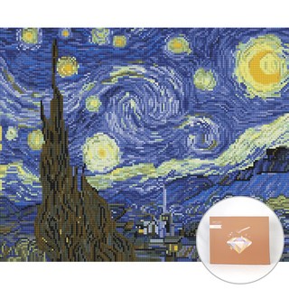 ARTJOY DIY鑽石畫 帆布款50*40cm 星夜 1組