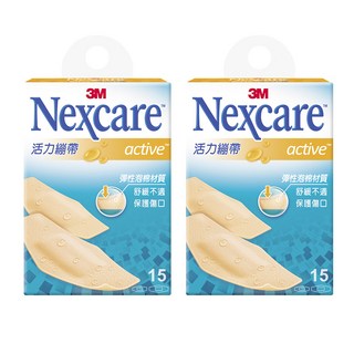 3M Nexcare 活力繃帶 A515, 15片, 2盒