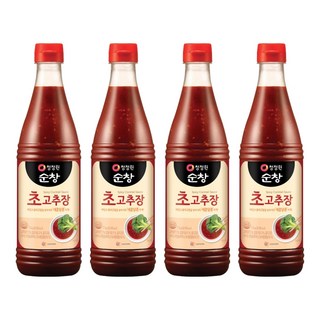 清淨園 醋辣椒醬, 1kg, 4瓶