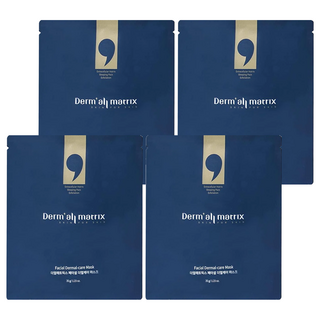 Derm'all matrix 全效修復面膜 Facial Dermal-care Mask 補水保濕, 4片, 1盒