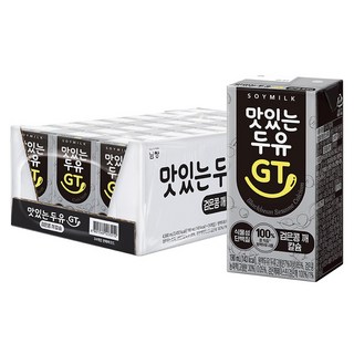 Delicious Soymilk GT 黑豆芝麻鈣豆奶, 190ml, 24入