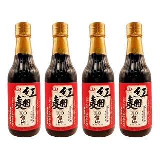 味王 紅麴 XO醬油, 590ml, 4瓶
