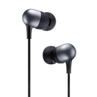 Xiaomi 小米 膠囊耳機Pro 柔軟防滑耳塞 3.5mm鍍金插頭 多功能線控, 黑色