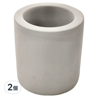 美得像專櫃 珪藻土牙刷座 100%天然珪藻土 深灰/棕色/米白 大中小號, 淺灰色, 2個