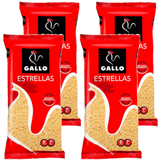 西班牙 GALLO 公雞牌 星星麵 Estrellas, 250g, 4包