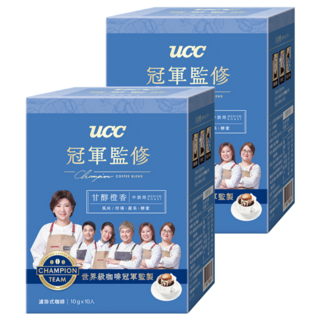 ucc 冠軍監修甘醇橙香濾掛式咖啡, 10g, 10包, 2盒