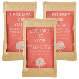 LEGUMES DE YOTEI 北海道鬆餅粉 (加拿大楓糖) 180g x 3包 北海道小麥 天然楓糖