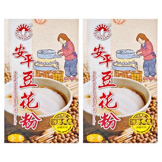 新光洋菜 安平豆花粉 口感綿密 入口即化 冷熱兩用, 1kg, 2盒