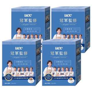 ucc 冠軍監修甘醇橙香濾掛式咖啡, 10g, 10包, 4盒