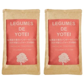 LEGUMES DE YOTEI 北海道小麥鬆餅粉 加拿大楓糖 180g, 2包