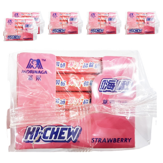 MORINAGA 森永 HI-CHEW 嗨啾 草莓軟糖 20條入, 640g, 6盒