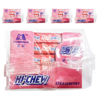 MORINAGA 森永 HI-CHEW 嗨啾 草莓軟糖 20條入, 640g, 5盒