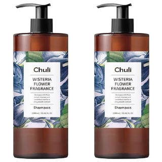 Chuli 初梨 護色洗髮精 紫藤花 無矽靈配方, 1L, 2瓶