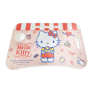 收納王妃 三麗鷗摺疊床上桌 12歲以上適用, 蘋果攤KITTY