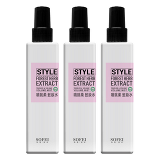 SOFEI 舒妃 型色家噴就柔髮妝水, 3個, 180ml
