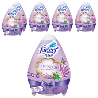farcent 花仙子 香氛蛋, 薰衣草, 120g, 6個