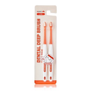 리스펫 덴탈 딥 브러쉬 초미세모, 혼합색상, 2개