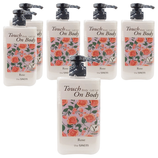 the SAEM 得鮮 Touch On Body 玫瑰身體乳, 150ml, 6瓶