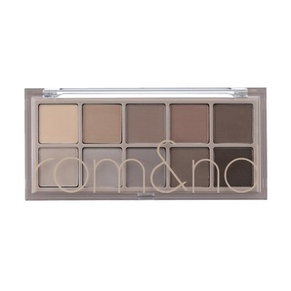 rom&nd 台灣公司貨 祕密花園系列 勝過眼皮十色眼影盤, 04 Dusty Fog Garden 深霧花園, 1個