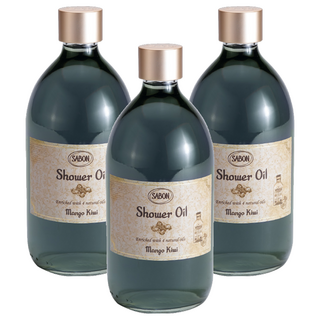 SABON 沐浴油 香芒奇異果, 500ml, 3瓶