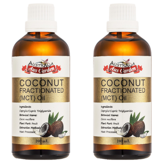Aus Garden 澳維花園 頂級分餾椰子油 (MCT) 100ml, 2瓶