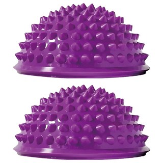 SUCCESS 成功 足底筋膜按摩球 刺蝟型 Set 2 188個尖刺 加強按摩穴道, 紫色, 1盒