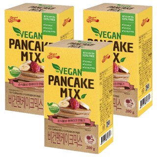 Bread Garden 純素鬆餅預拌粉, 200g, 3個