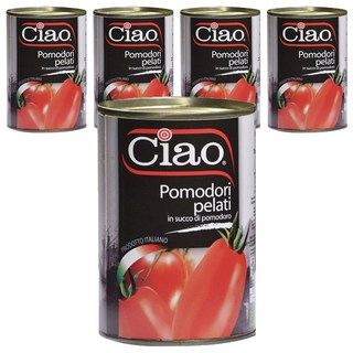 Ciao 喬爾義大利去皮番茄 400g, 5罐