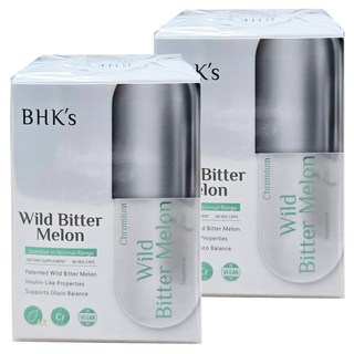 BHK's 專利苦瓜胜肽EX 素食膠囊 60顆, 80g, 2罐