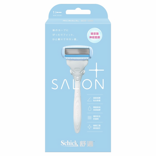 Schick 舒適牌 舒綺 極Salon Plus仕女除毛刀 敏感肌用, 1入, 1支