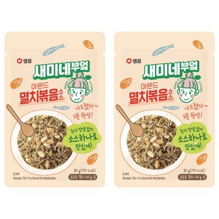 膳府 Semy's Kitchen 杏仁鯷魚乾拌炒醬, 2個, 80g