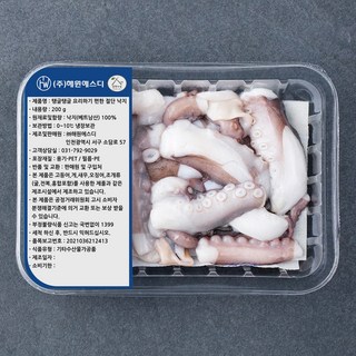 살맛나요 탱글탱글 요리하기 편한 절단 낙지 (냉장), 200g, 1개