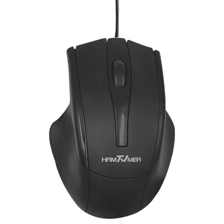 TWHAMMER 焊馬 有線滑鼠 CY-H5376 1000 DPI USB 介面 ABS塑料, 黑色
