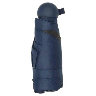 BEST 6骨兩用迷你傘, 高密度傘布，小巧便攜 超輕 防曬 UPF50+, 藏青藍, 1支