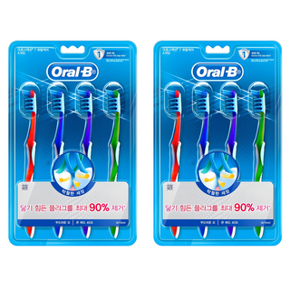 Oral-B 歐樂B 多動向全方位護理牙刷, 4支, 2組