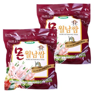 MORN 월남쌈 원형, 500g, 2개