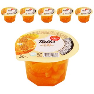 Tutto 水果果凍 蜜柑口味, 230g, 6個