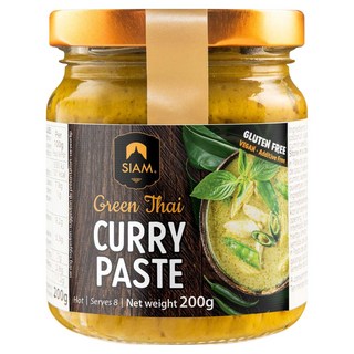 deSIAM 泰式綠咖哩膏, 200g, 1罐
