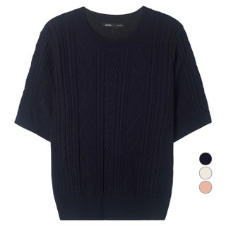 MIXXO 女款麻花短袖套衫
