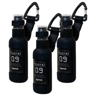 日本 SLOWER 軍風隨身噴霧瓶 SLW249, 黑色, 3瓶