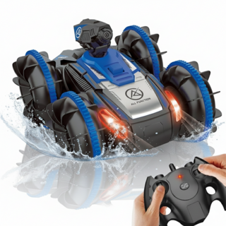 주노엘 수륙양용 무선조종 RC카, 혼합색상, 1개