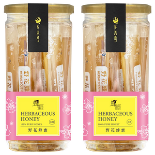 Mr.HONEY 蜂蜜先生 野花蜂蜜 100%純蜂蜜, 10條, 24g, 2罐